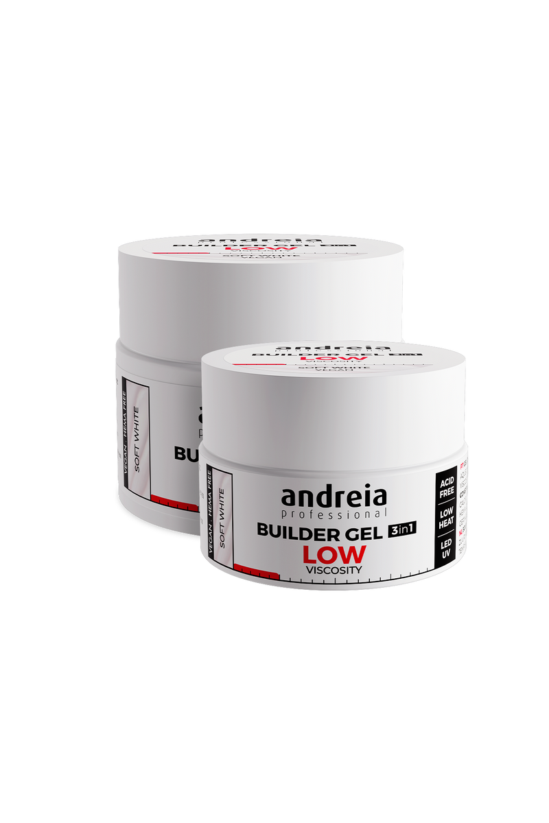 Builder Gel 3 in 1 - Soft White (Low viscosity)