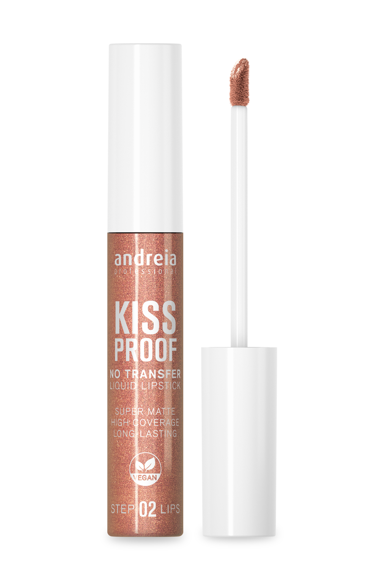 Kissproof Liquid Lipstick 21 Bronze Feel Andreia Professional