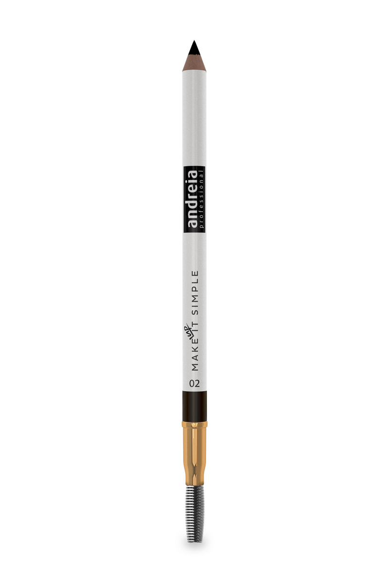 Show Time 2 in 1 - Eyeliner & Eyebrow 02 Dark Brown