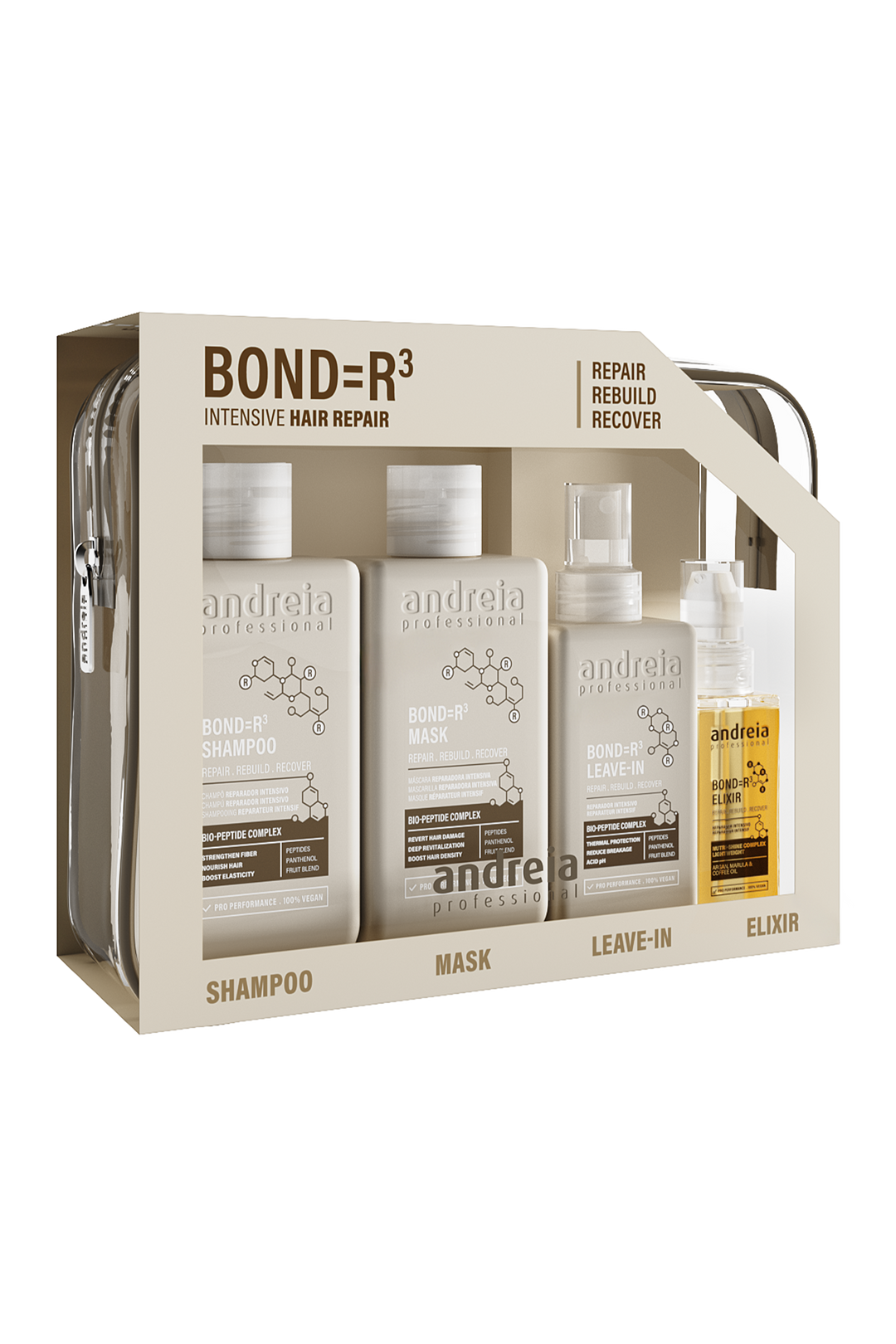 BOND= R³ Intensive Hair Repair Set – Andreia Professional