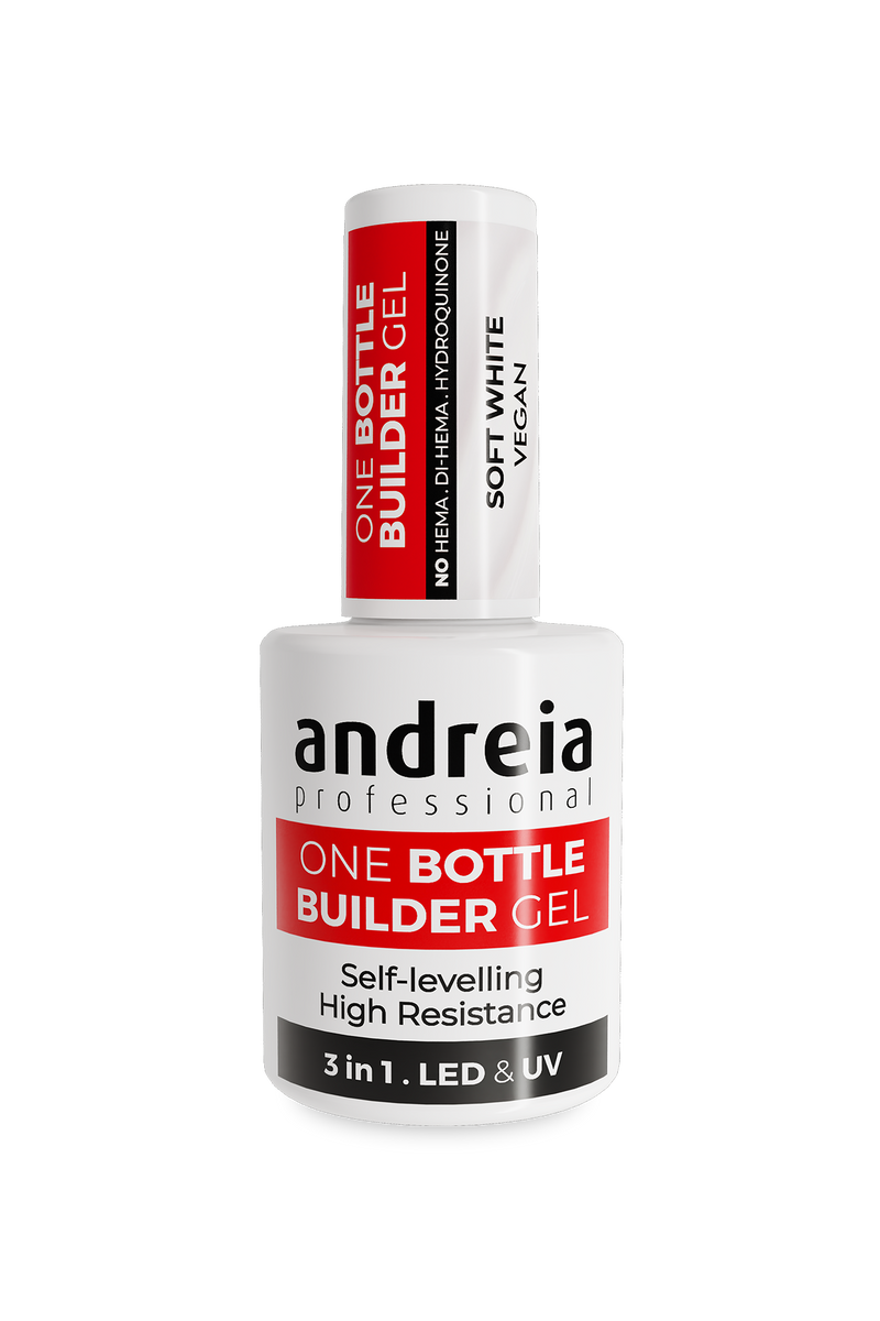One Bottle Builder Gel 3 in 1 - Soft White (Low viscosity)