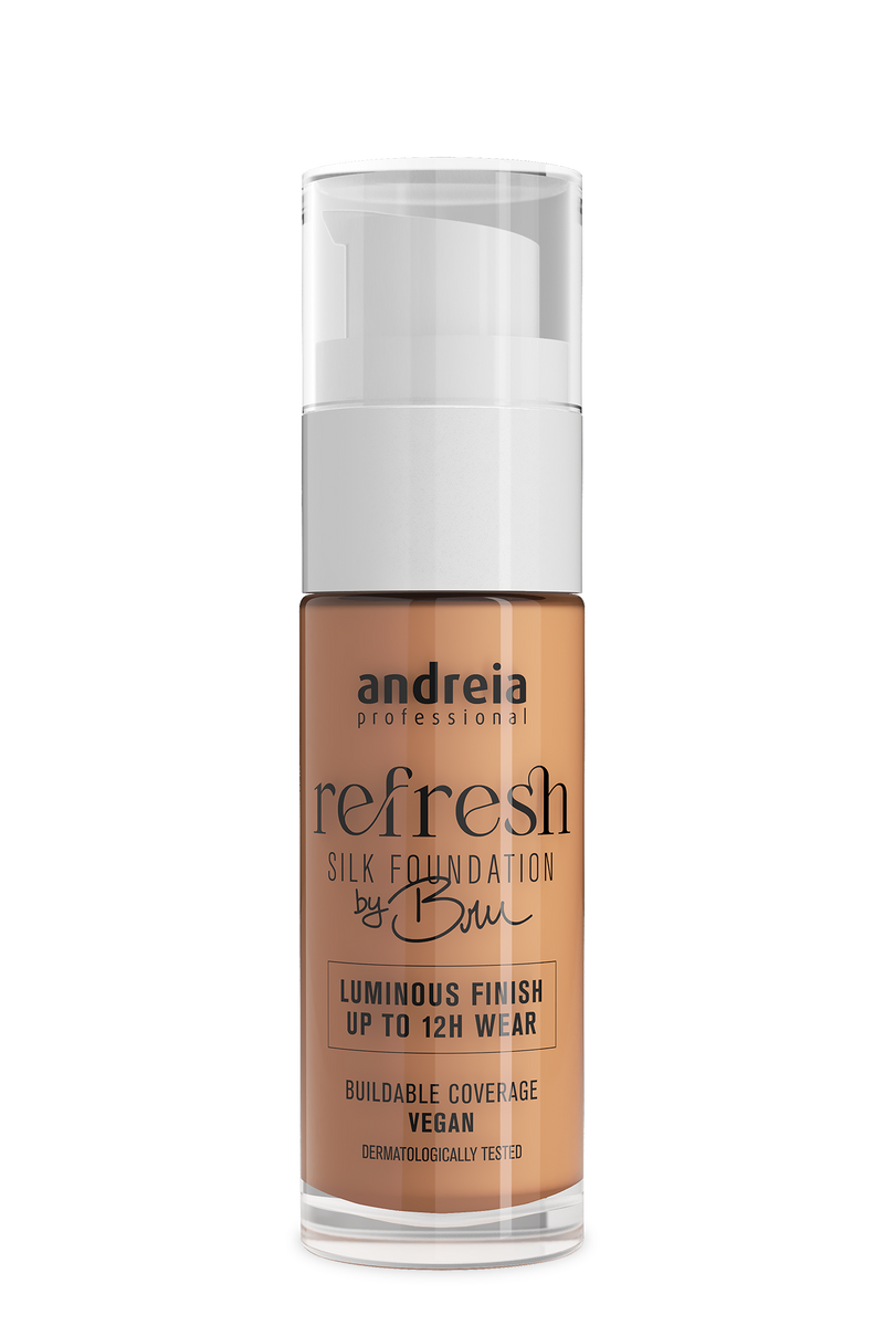 Refresh Silk Foundation by Bru - 04 Peach Sorbet