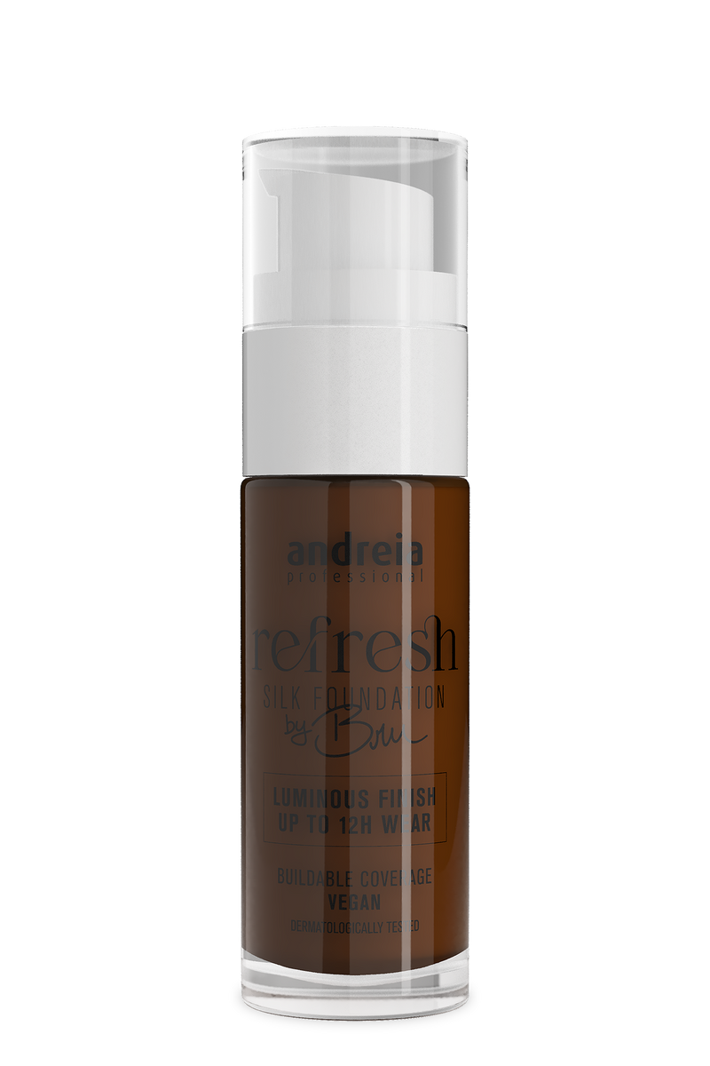 Refresh silk Foundation by Bru - 09.1 Mocha Brown