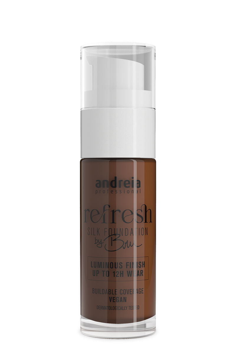 Refresh Silk Foundation by Bru - 09 Milk Chocolate