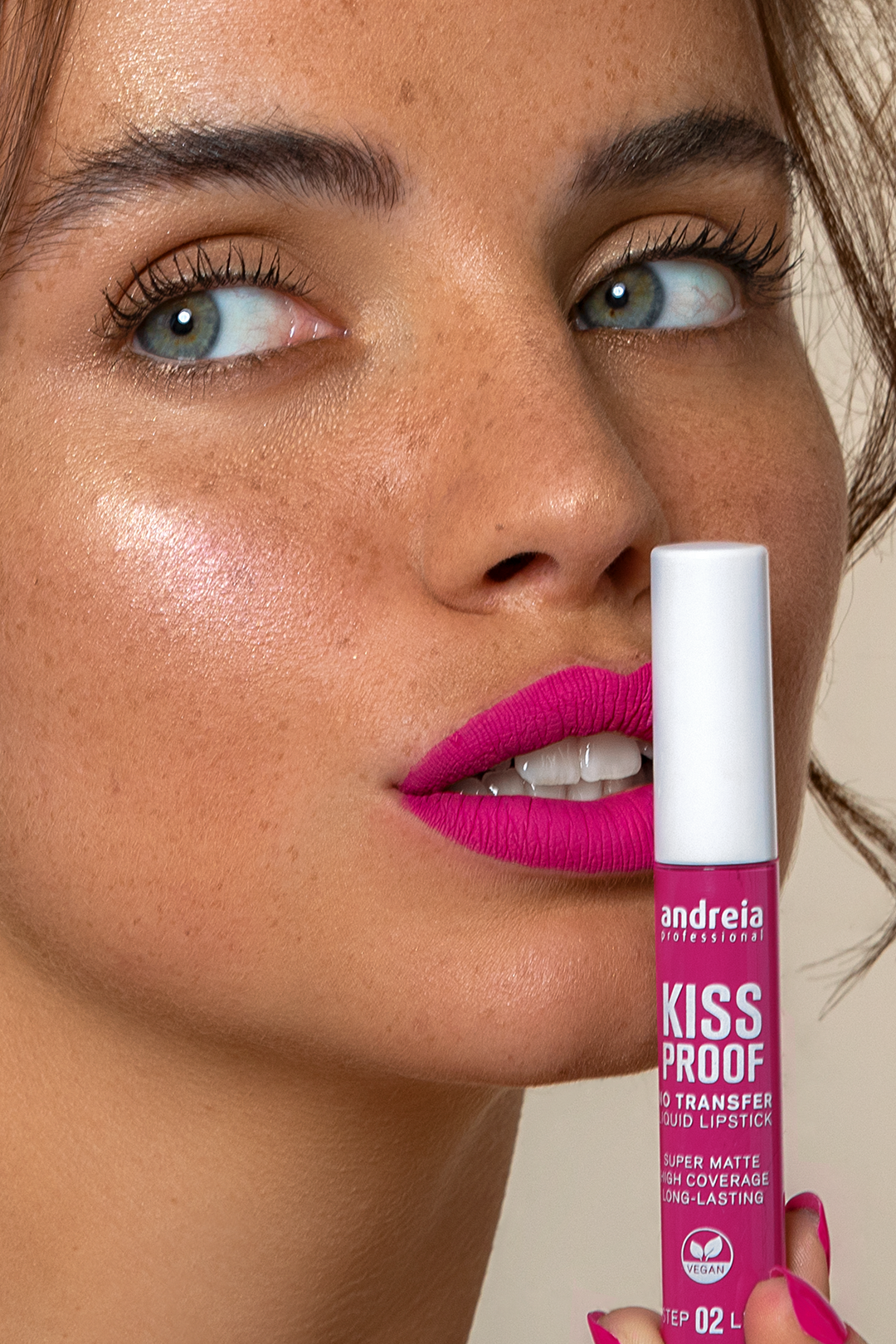 Kissproof - Liquid Lipstick 08 Camelia – Andreia Professional